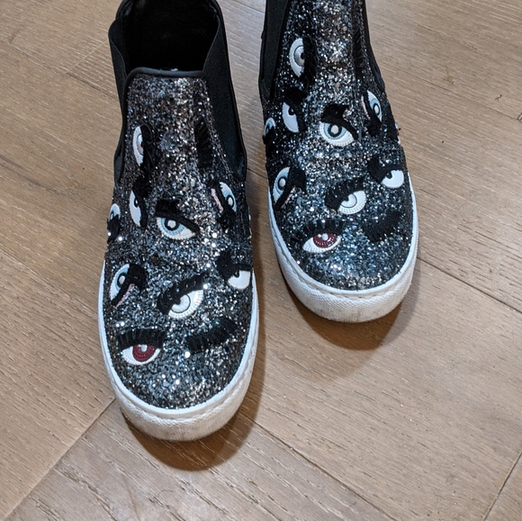 Chiara Ferragni Monster Eye High Top Shoes - Picture 5 of 5